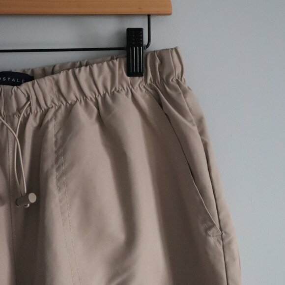 Aeropostale Parachute Cargo Medium Tan Pull On Relaxed High Rise Casual Pants - Picture 5 of 12